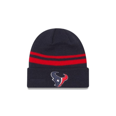 Blue Houston Texans Hat - New Era NFL Cuff Knit Beanie USA8409617